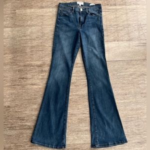 Frame Denim Women’s ‘Le High Flare’ Vintage Jeans Size 28